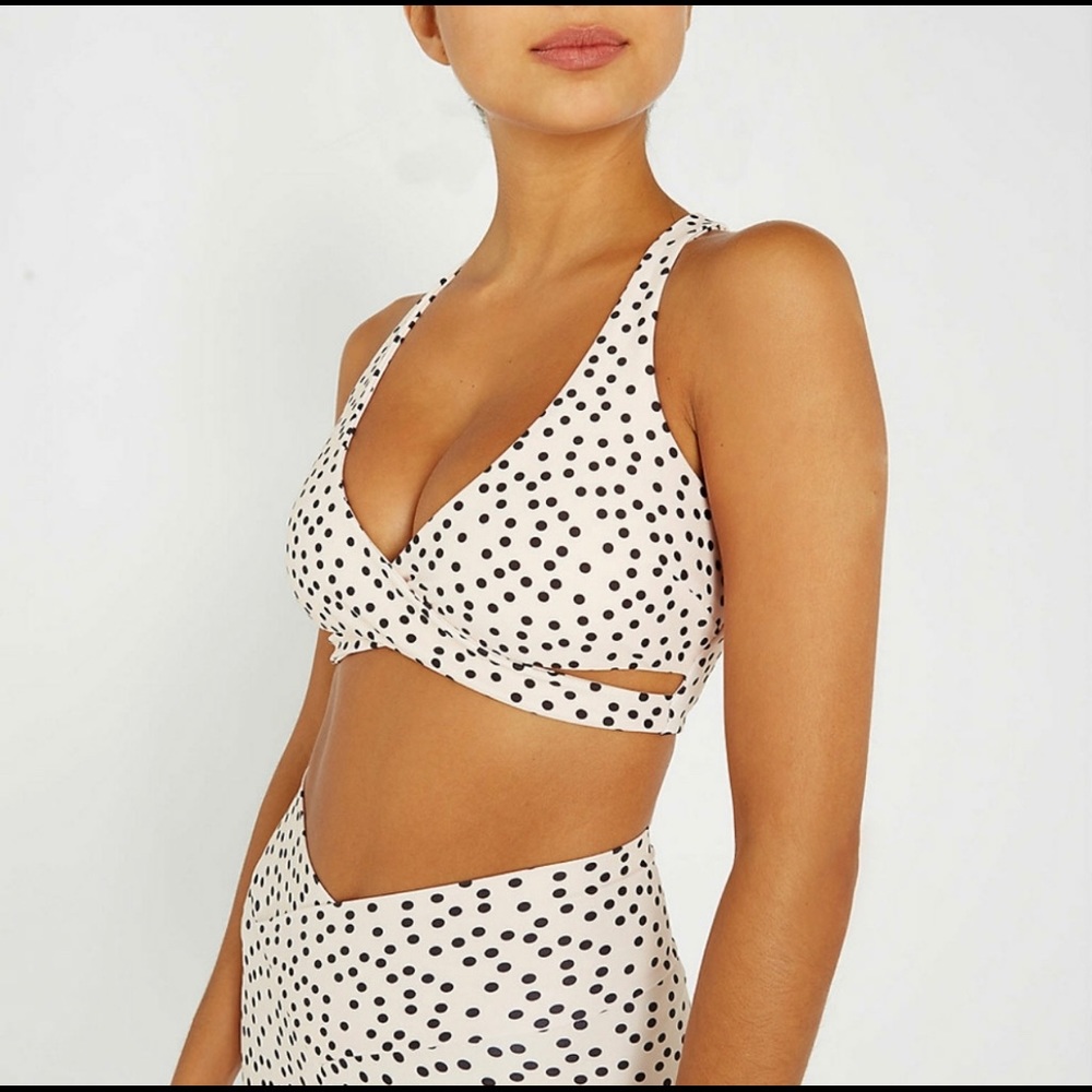 Beach Riot polka dot leggings